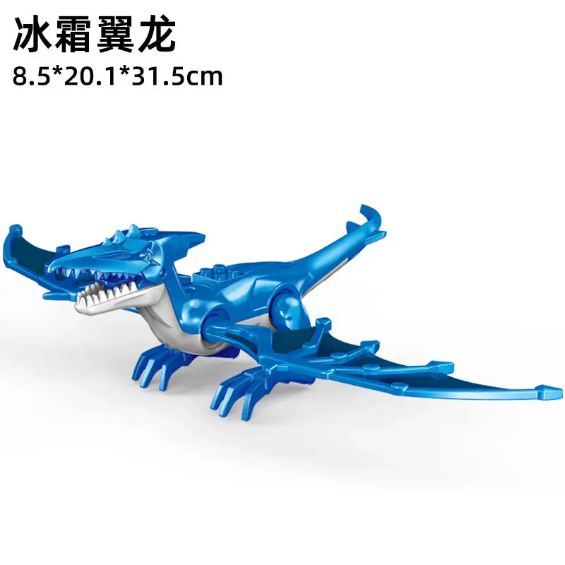 Jurassic World 3 Brutal Raptor Building Blocks Dinosaur Bricks Tyrannosaurus Indominus I-Rex Assemble Toy For Children - Image 54