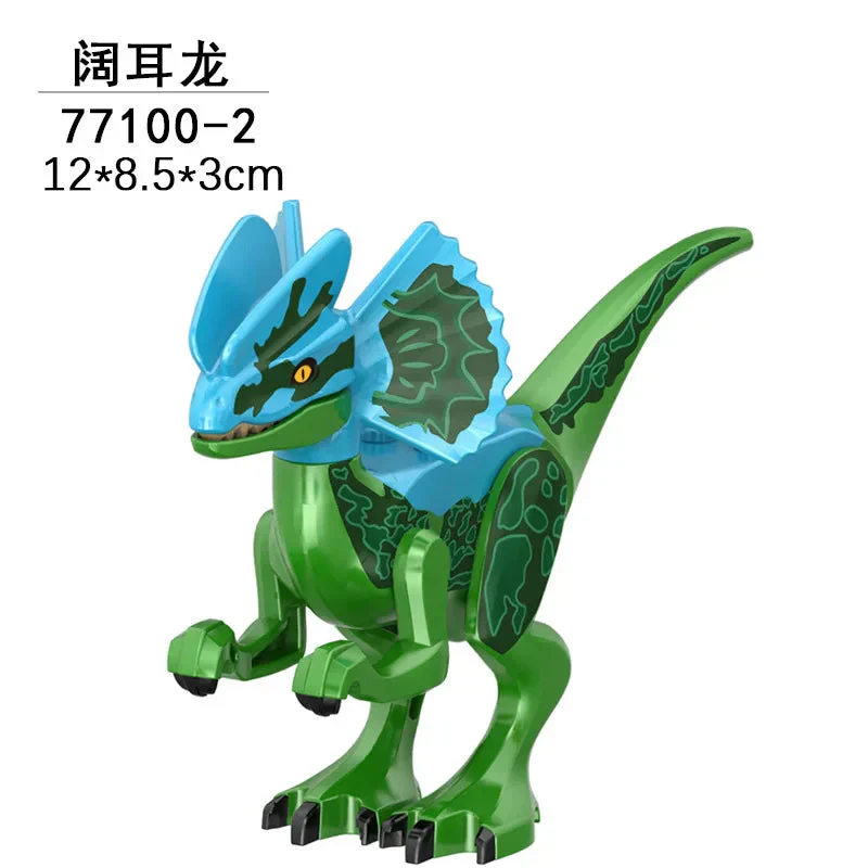 Jurassic World 3 Brutal Raptor Building Blocks Dinosaur Bricks Tyrannosaurus Indominus I-Rex Assemble Toy For Children - Image 55