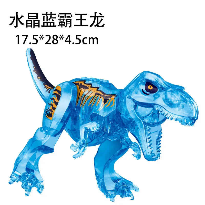 Jurassic World 3 Brutal Raptor Building Blocks Dinosaur Bricks Tyrannosaurus Indominus I-Rex Assemble Toy For Children - Image 56