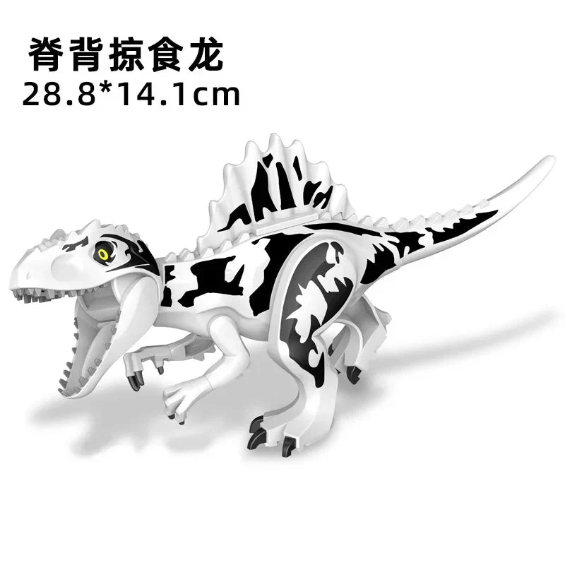 Jurassic World 3 Brutal Raptor Building Blocks Dinosaur Bricks Tyrannosaurus Indominus I-Rex Assemble Toy For Children - Image 60