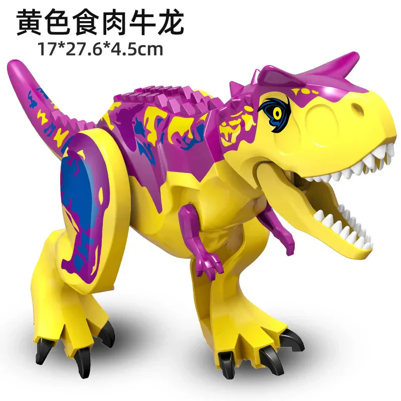 Jurassic World 3 Brutal Raptor Building Blocks Dinosaur Bricks Tyrannosaurus Indominus I-Rex Assemble Toy For Children - Image 61