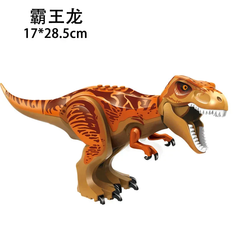 Jurassic World 3 Brutal Raptor Building Blocks Dinosaur Bricks Tyrannosaurus Indominus I-Rex Assemble Toy For Children - Image 62