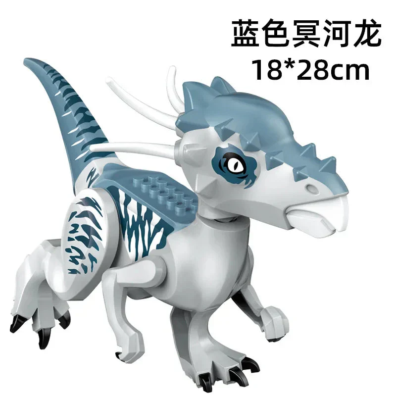 Jurassic World 3 Brutal Raptor Building Blocks Dinosaur Bricks Tyrannosaurus Indominus I-Rex Assemble Toy For Children - Image 64