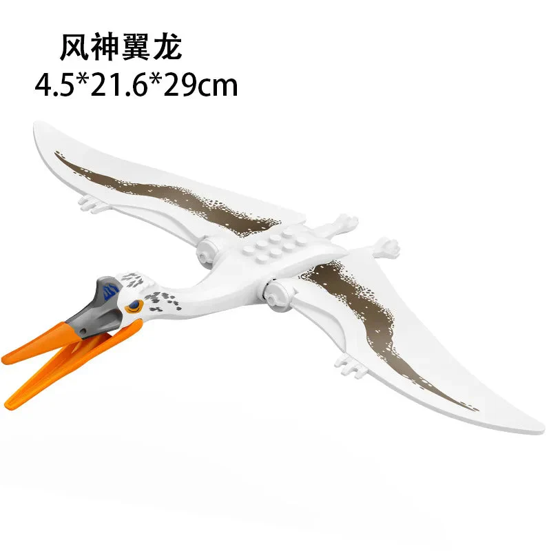Jurassic World 3 Brutal Raptor Building Blocks Dinosaur Bricks Tyrannosaurus Indominus I-Rex Assemble Toy For Children - Image 65