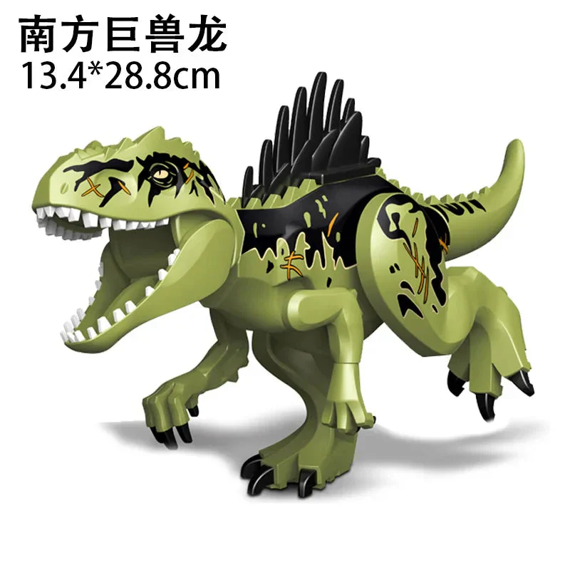 Jurassic World 3 Brutal Raptor Building Blocks Dinosaur Bricks Tyrannosaurus Indominus I-Rex Assemble Toy For Children - Image 66