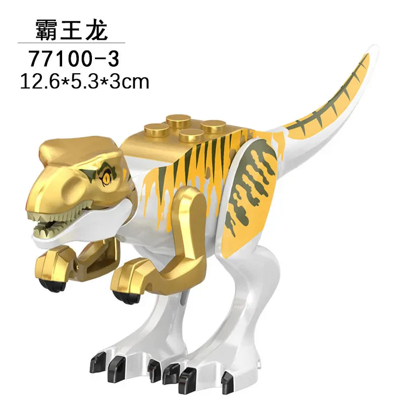 Jurassic World 3 Brutal Raptor Building Blocks Dinosaur Bricks Tyrannosaurus Indominus I-Rex Assemble Toy For Children - Image 67