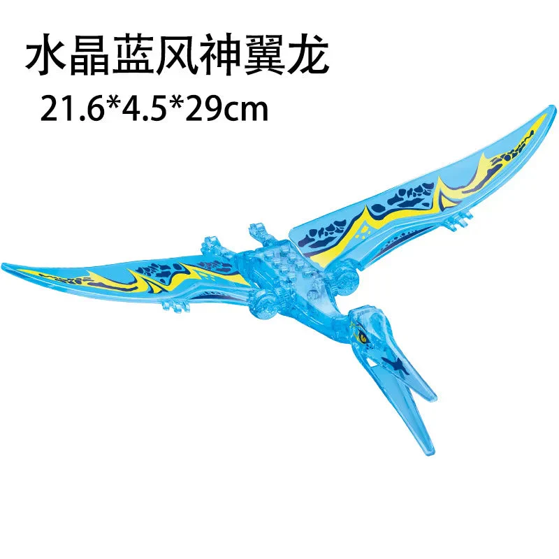Jurassic World 3 Brutal Raptor Building Blocks Dinosaur Bricks Tyrannosaurus Indominus I-Rex Assemble Toy For Children - Image 69