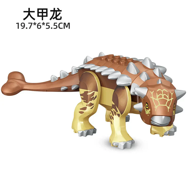 Jurassic World 3 Brutal Raptor Building Blocks Dinosaur Bricks Tyrannosaurus Indominus I-Rex Assemble Toy For Children - Image 71