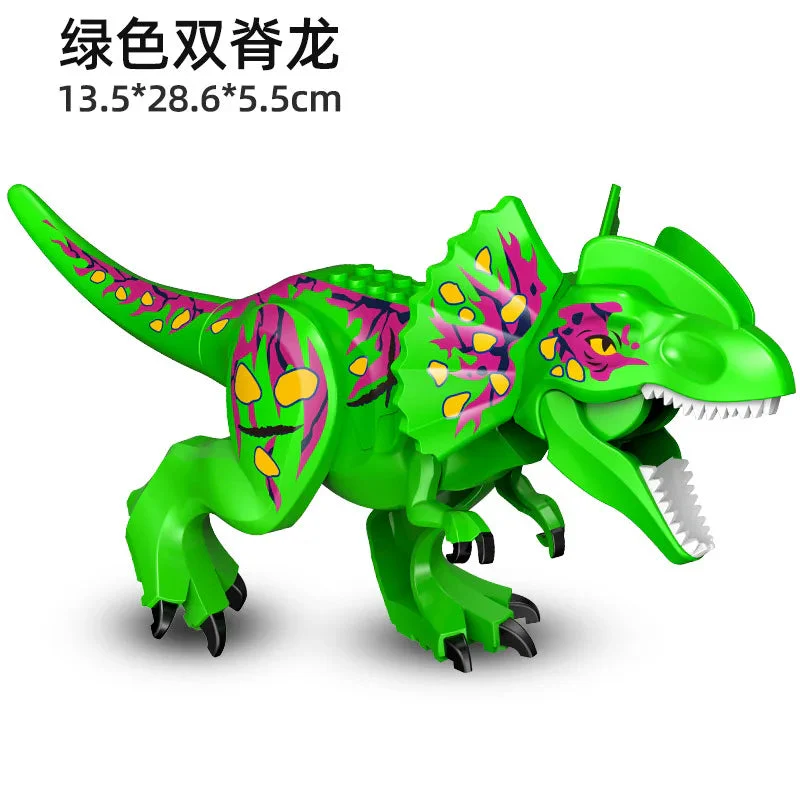 Jurassic World 3 Brutal Raptor Building Blocks Dinosaur Bricks Tyrannosaurus Indominus I-Rex Assemble Toy For Children - Image 72