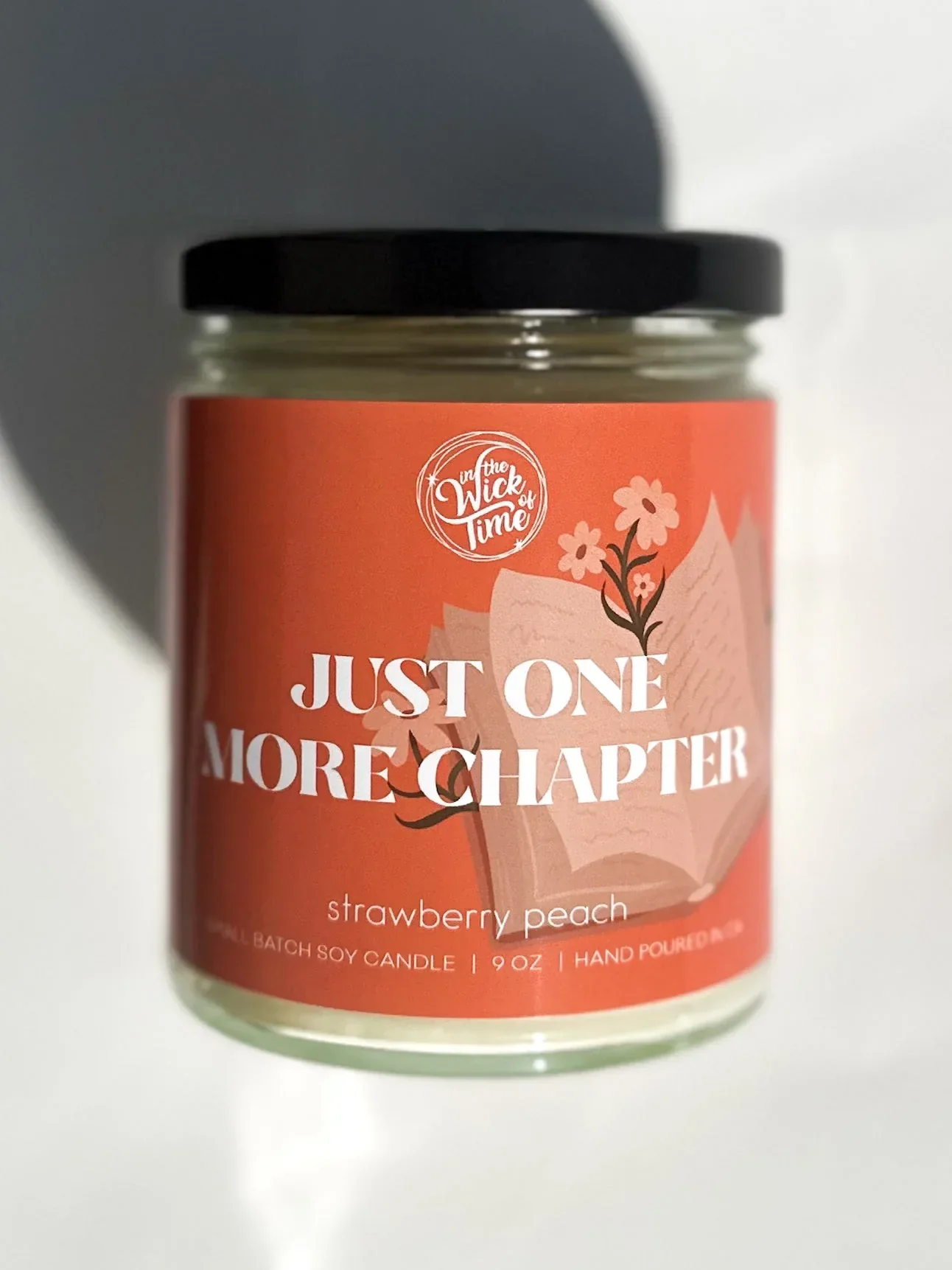 Just One More Chapter Candle 9 OZ - Image 2
