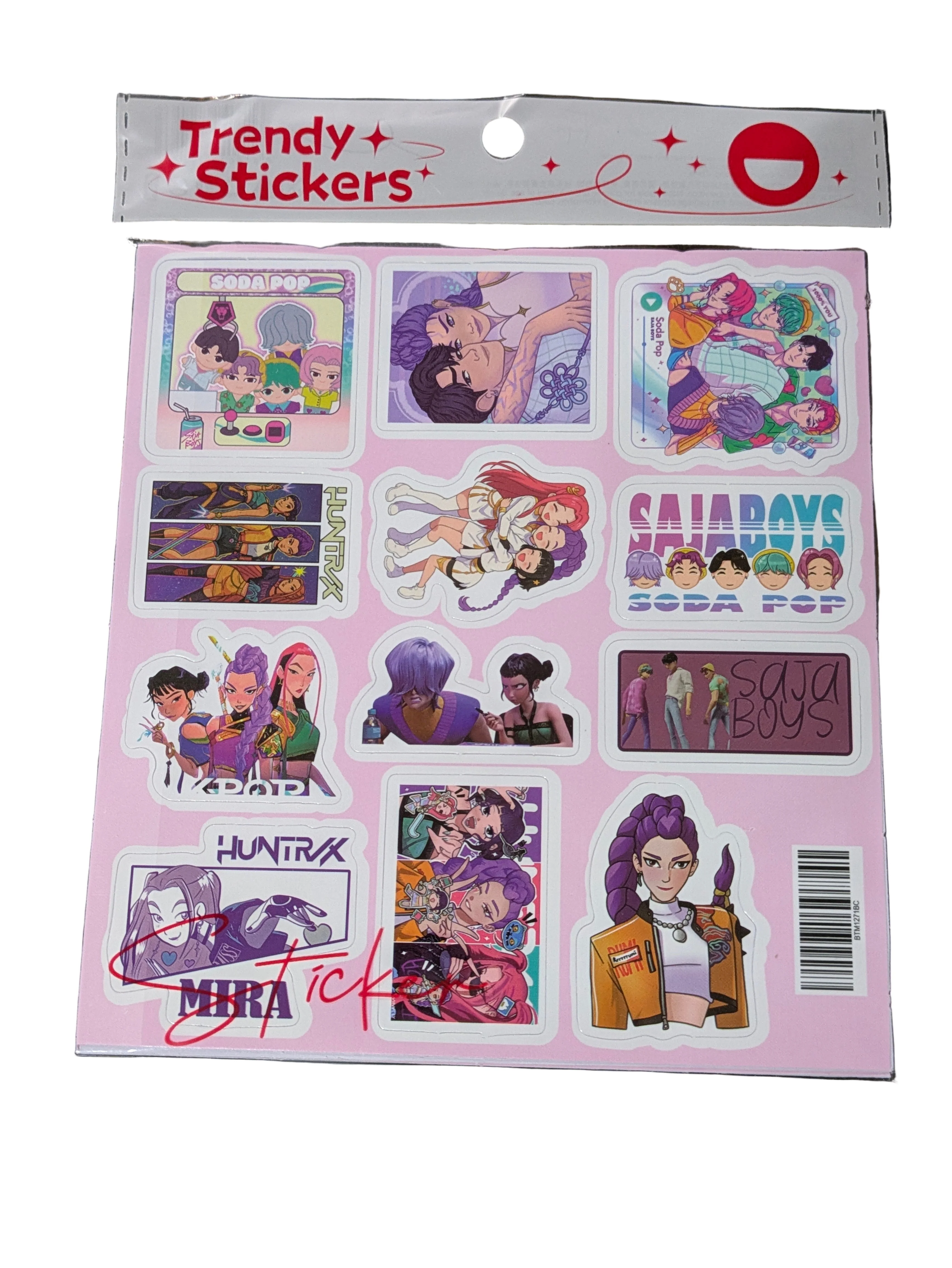K-POP DEMON HUNTERS Sticker Pack – 75 Stickers (Mega Set) - Image 2