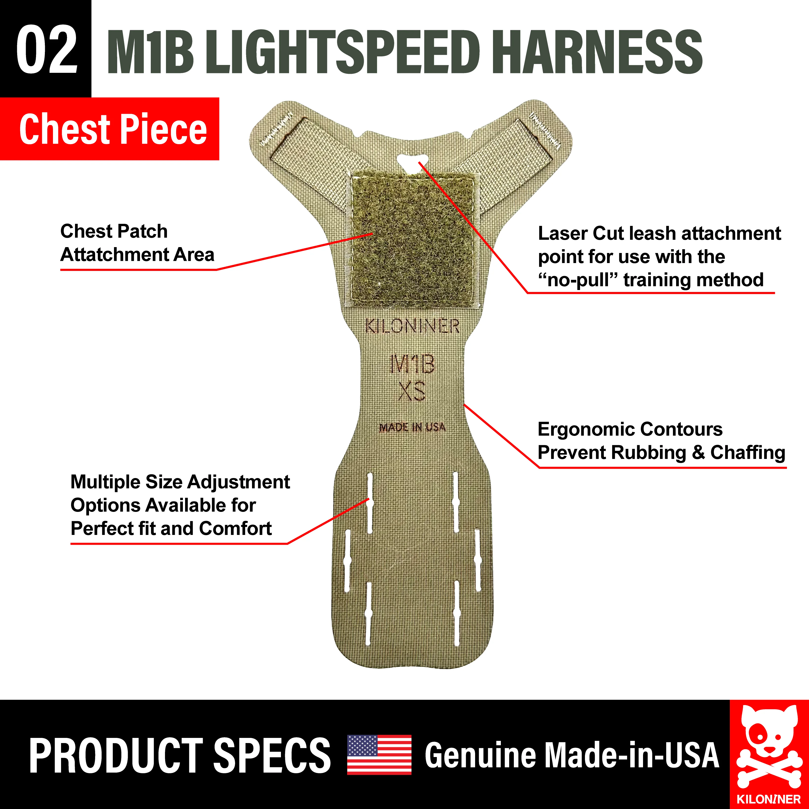 K9R - M1 LightSpeed Harness - Image 5