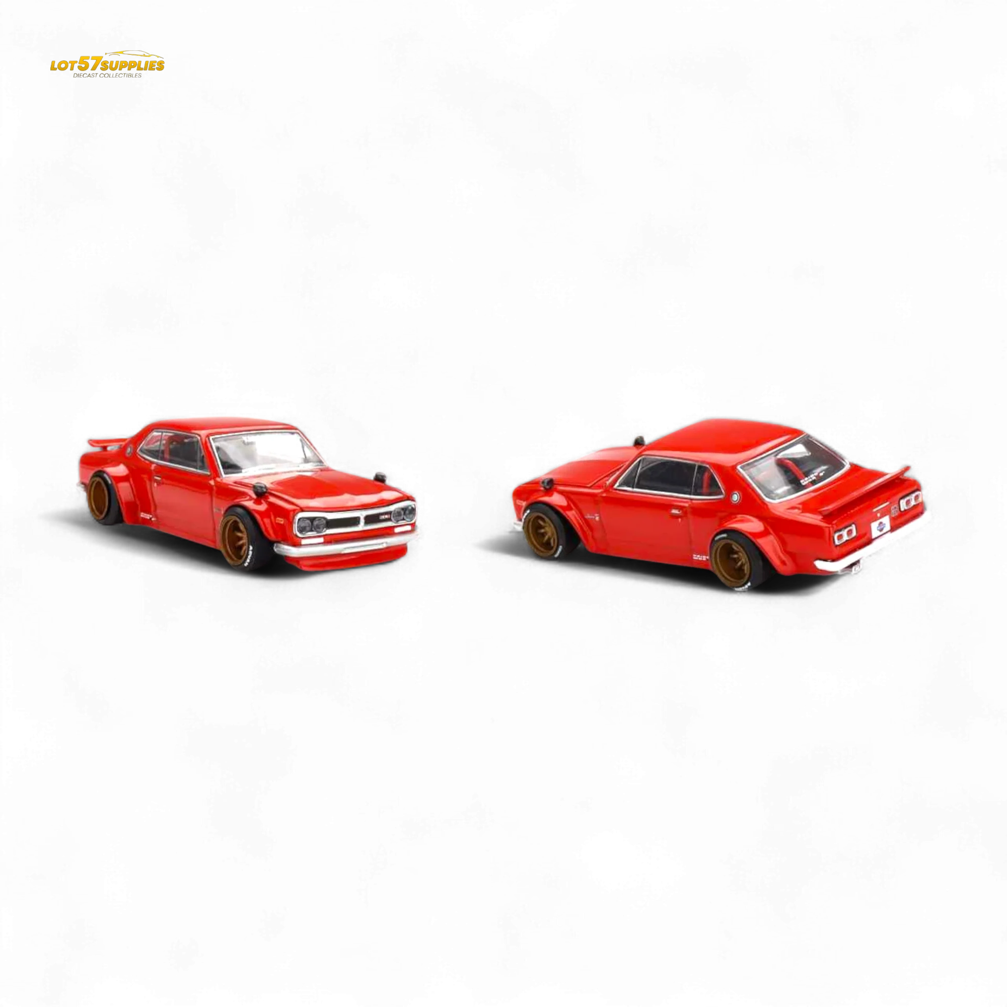 Kaido House Nissan Skyline 2000GT-R (KPGC10) Red 1:64 - Image 2