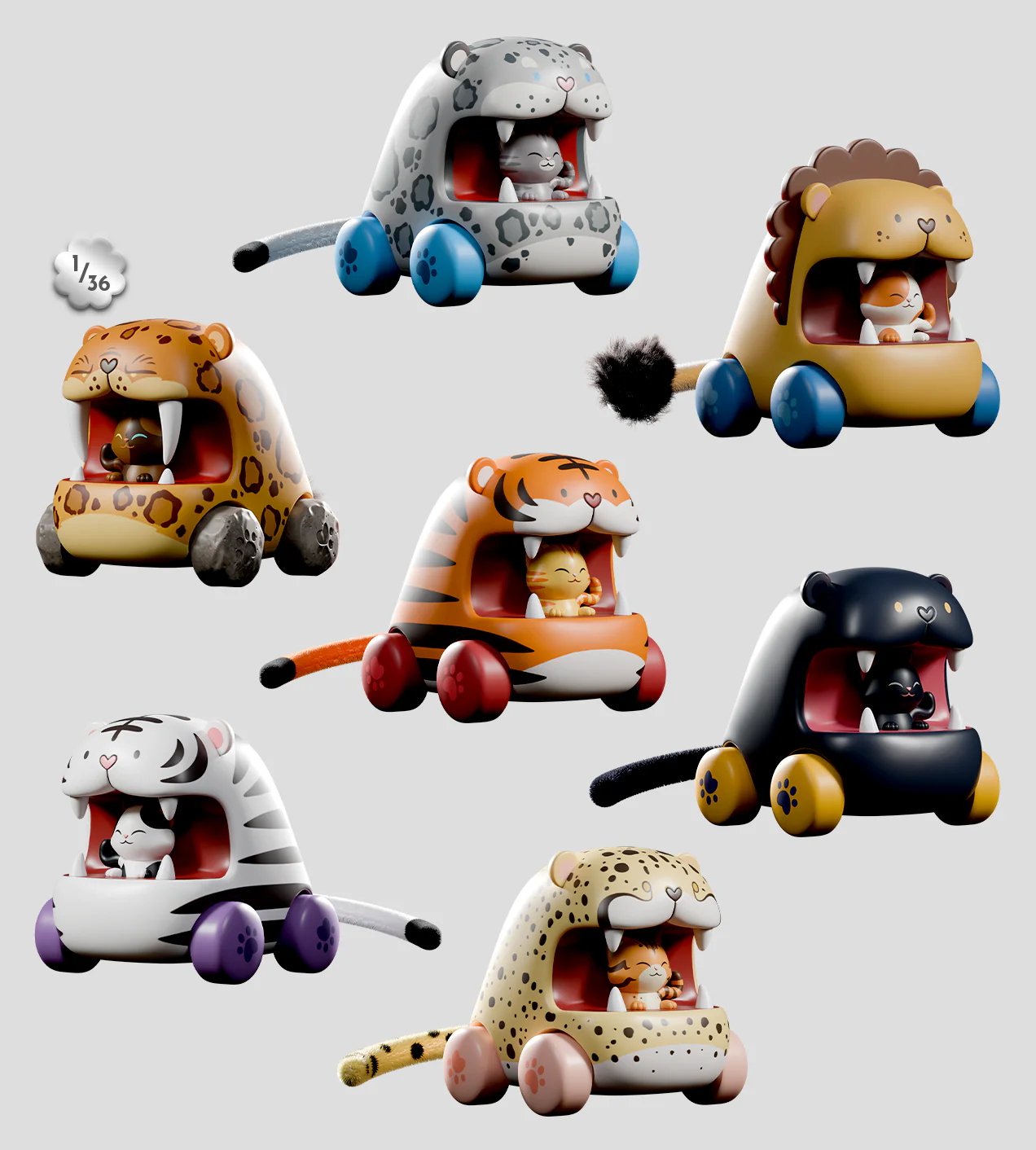 Kaleidos Creative: Big Top Chomps Blind Box - Image 2