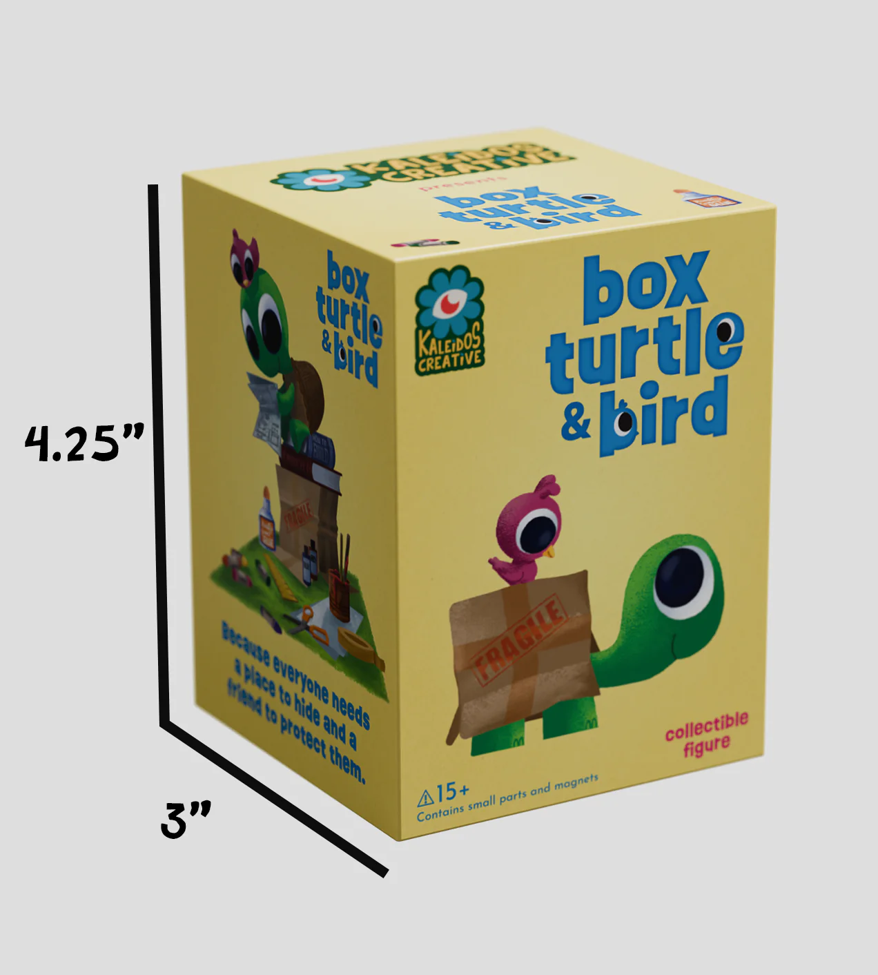 Kaleidos Creative: Box Turtle & Bird Blind Box - Image 3