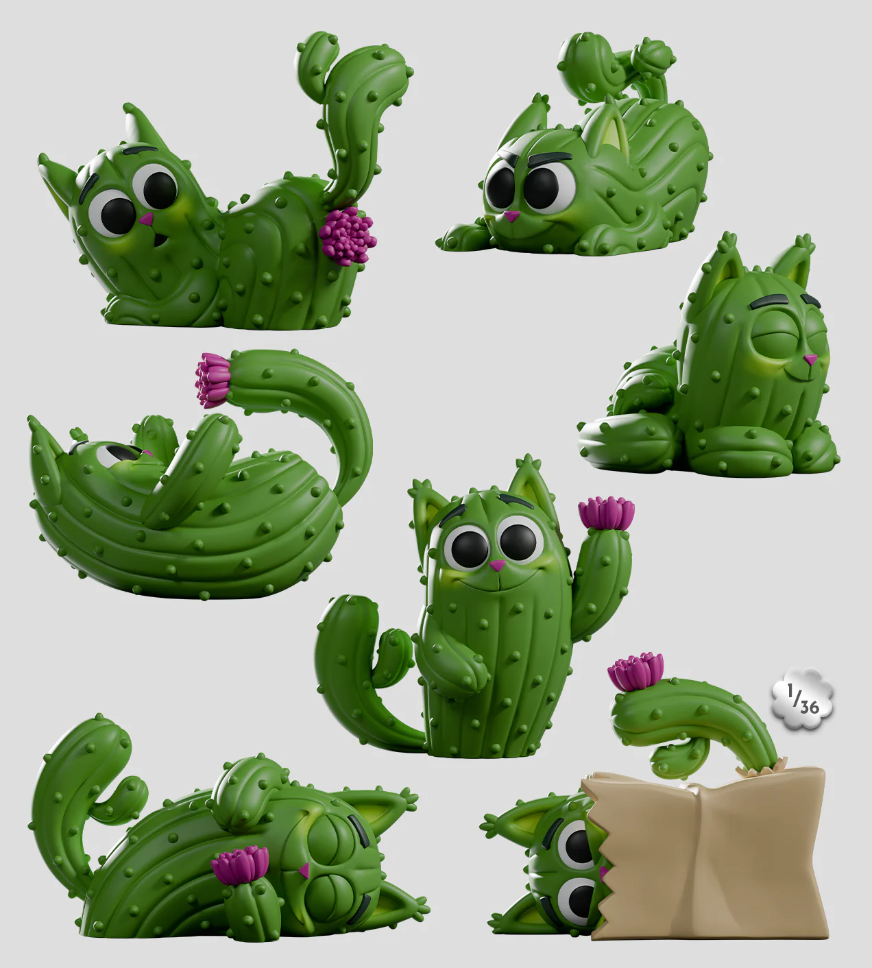 Kaleidos Creative: Pricklepuss Blind Box - Image 2