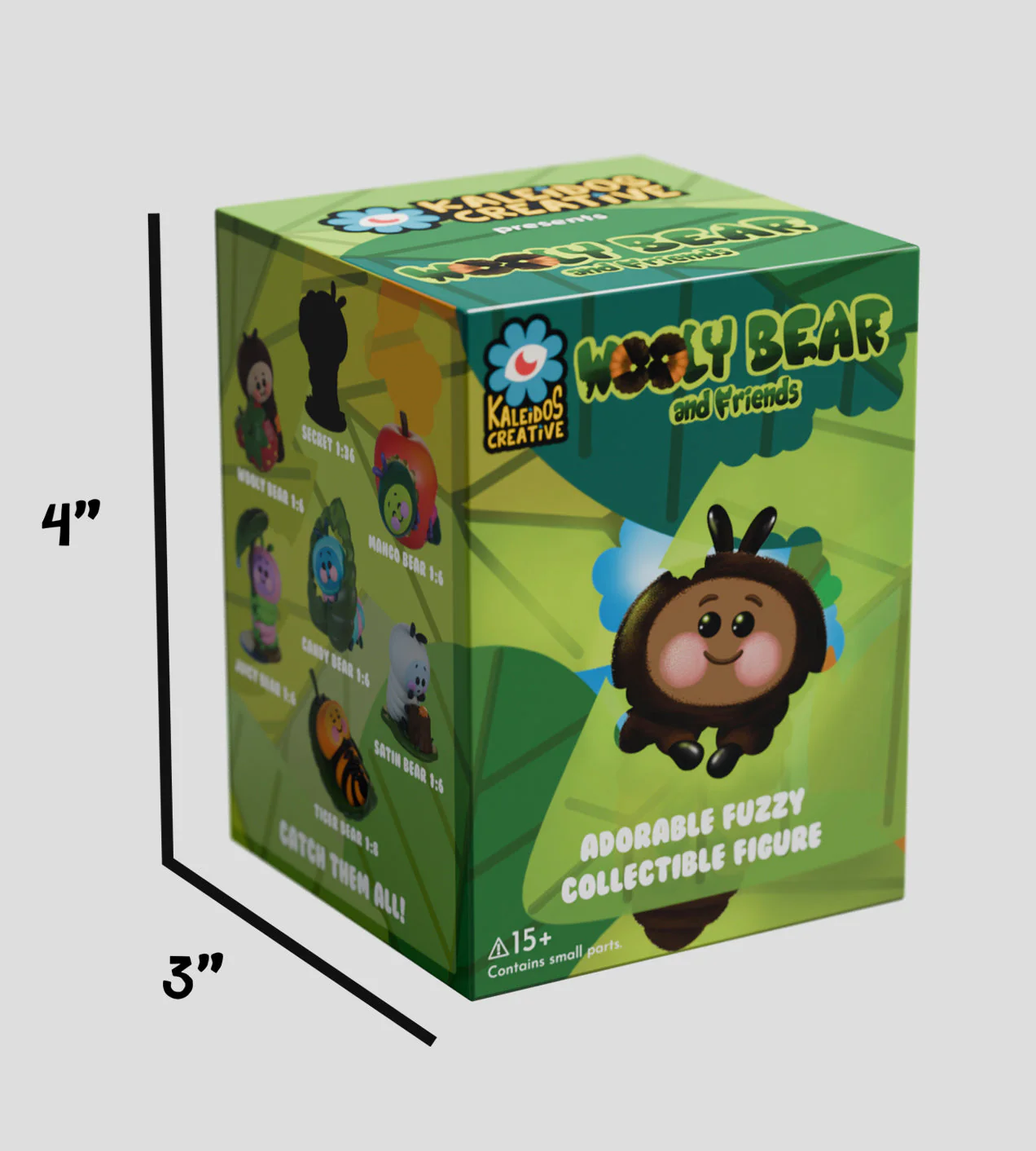 Kaleidos Creative: Wooly Bear and Friends Vinyl Blind Box - Image 3
