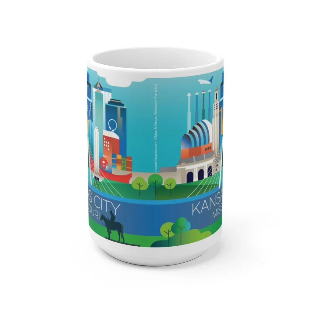 KANSAS CITY 11 OZ OR 15 OZ CERAMIC MUG - Image 2