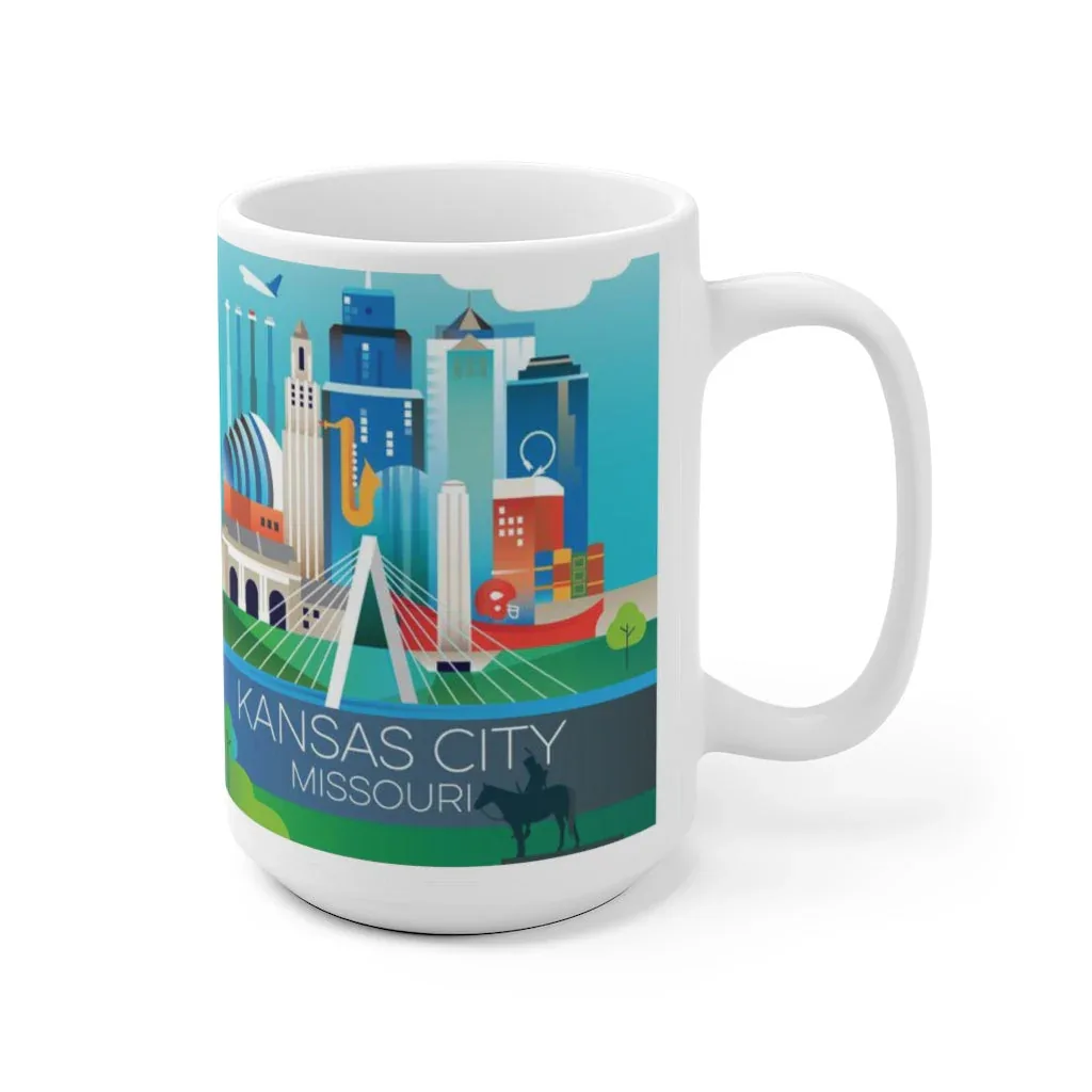 KANSAS CITY 11 OZ OR 15 OZ CERAMIC MUG - Image 3