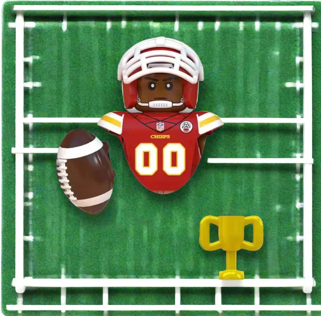 Kansas City Chiefs Team Minifigure - Image 2