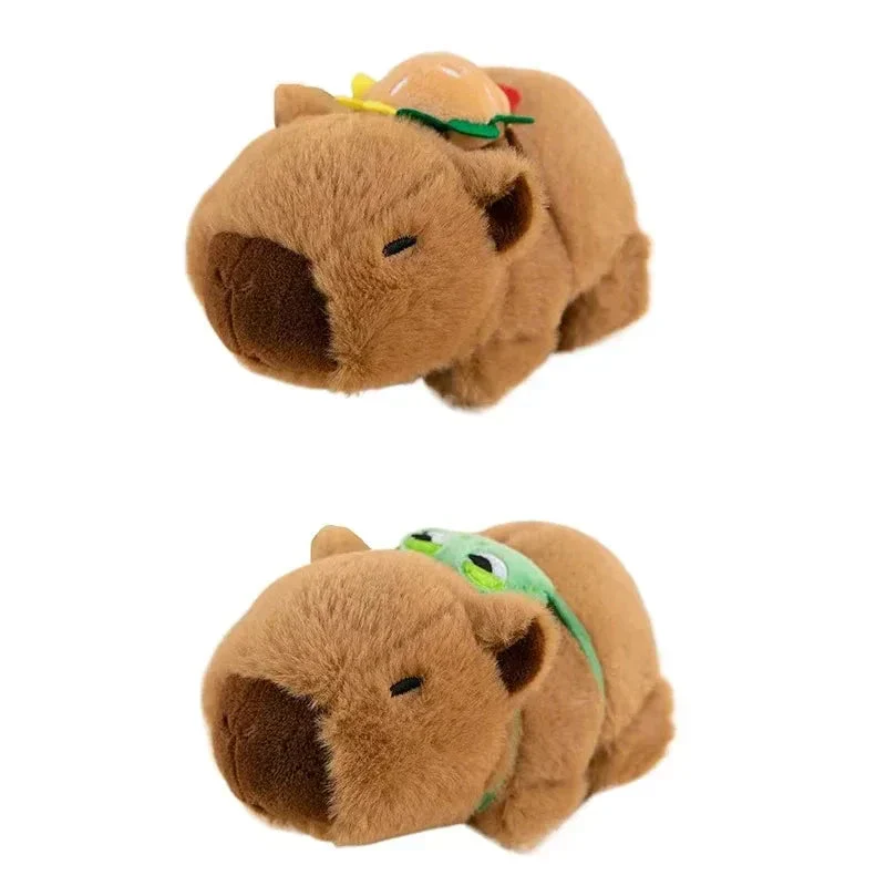 Kawaii Capybara Plush Slap Snap Wristband – Funny Kids Toy Bracelet - Image 3