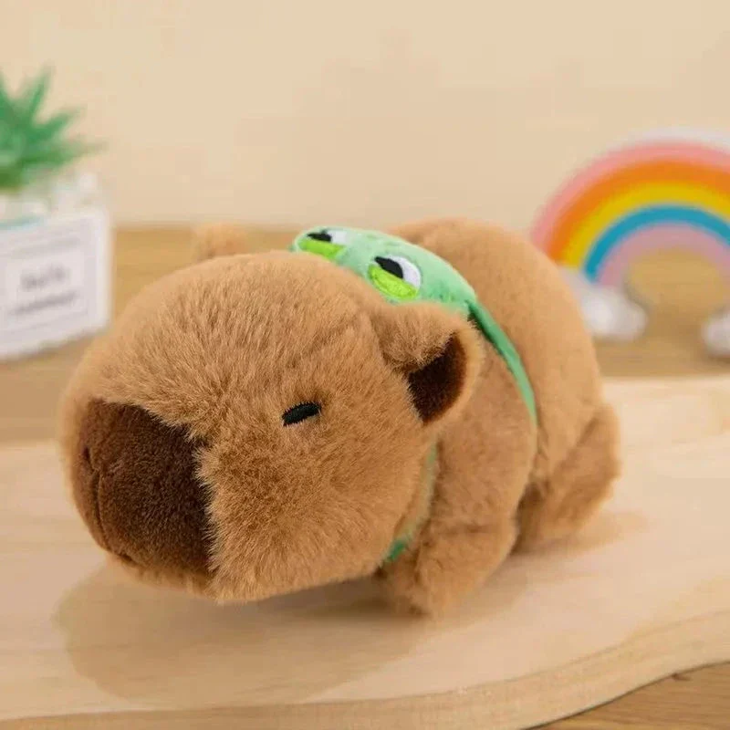 Kawaii Capybara Plush Slap Snap Wristband – Funny Kids Toy Bracelet - Image 6