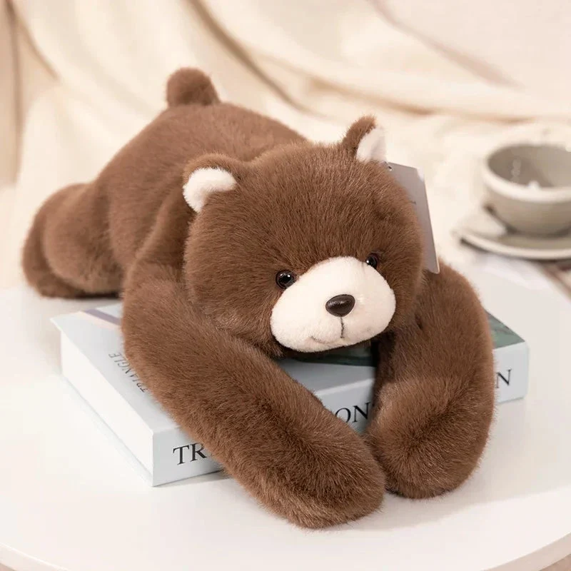 Kawaii Forest Animal Plush – Soft Raccoon, Dinosaur, Sloth, Panda Toy - Image 11