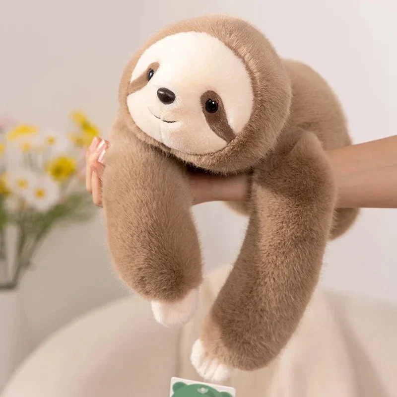 Kawaii Forest Animal Plush – Soft Raccoon, Dinosaur, Sloth, Panda Toy - Image 2
