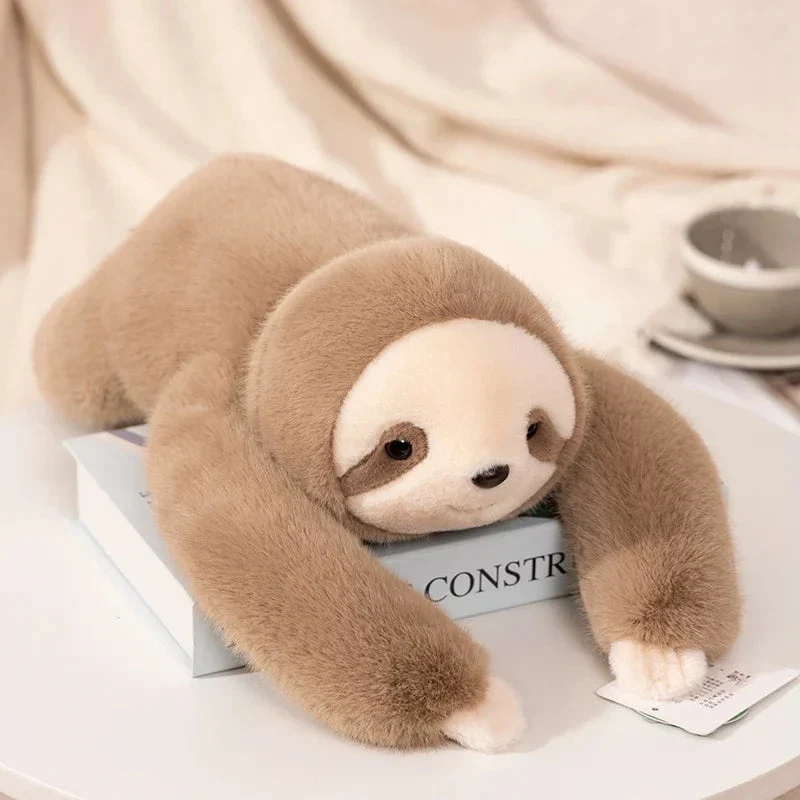 Kawaii Forest Animal Plush – Soft Raccoon, Dinosaur, Sloth, Panda Toy - Image 9