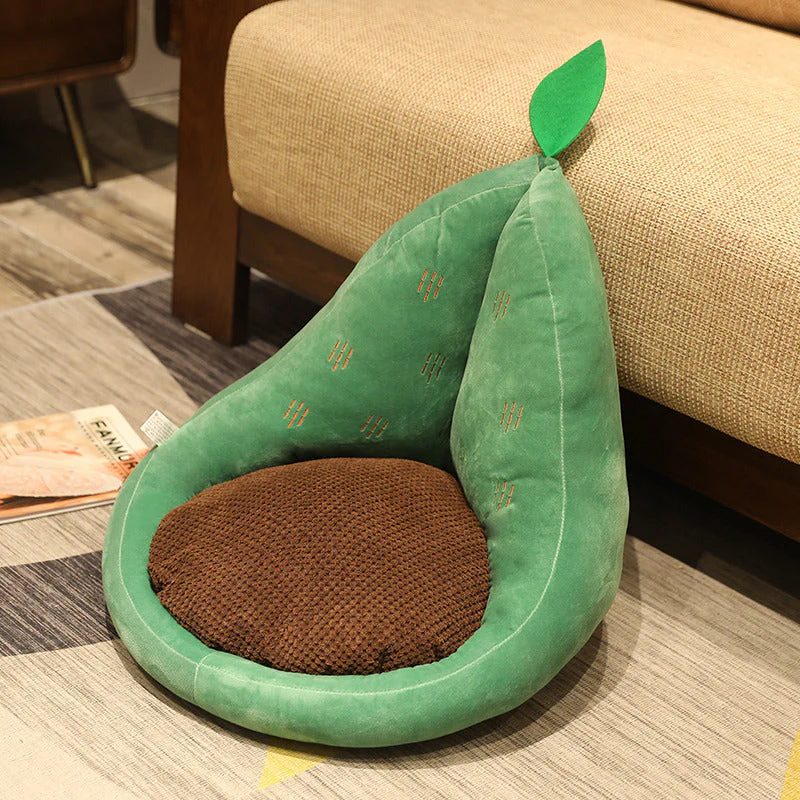 Kawaii Multifunction Plush Fruit Soft Stuffed Cactus Avocado Carrot Pillow Toys Home Office Decor Chair Seat Cushion - Image 5