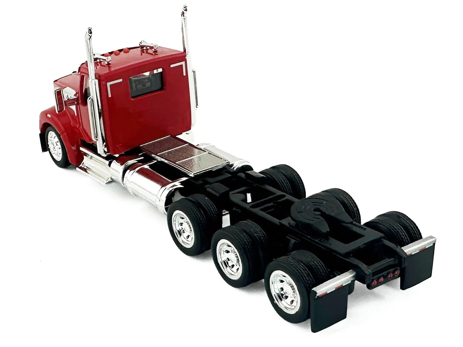 Kenworth W990 3-Axel Day Cab Red 1/87 (HO) Plastic Model Car by HO Logistics - Image 3