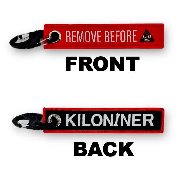 Key Chain Tag - Remove Before Poop - Image 3