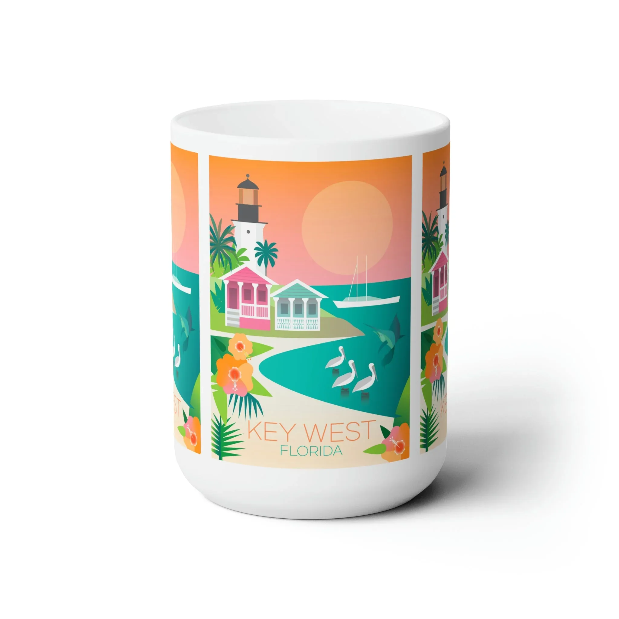 Key West Ceramic Mug 11oz or 15oz - Image 2