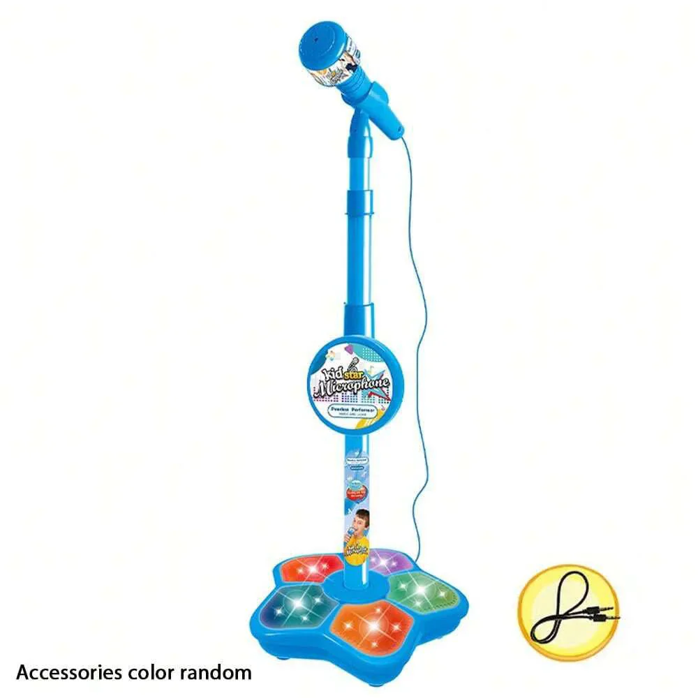 Kids Microphone Stand Toy, Portable Children's Karaoke Electronic, Durable Party Karaoke Microphone Stand, Kids Karaoke Machine - Image 8