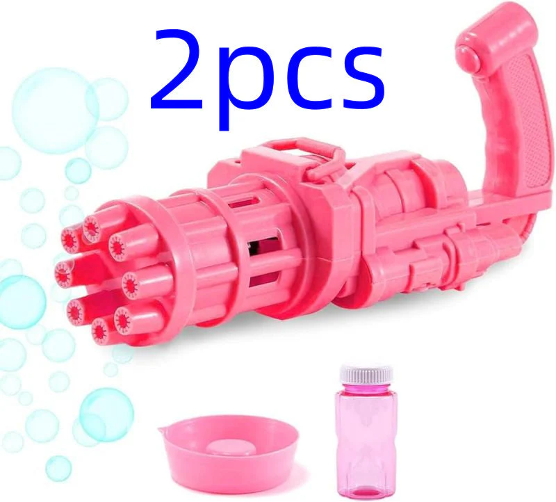 Kids Toy Bath Toys Bubble Gum Machine Toys For Kids Plastic Machine Gun Toy - Image 13