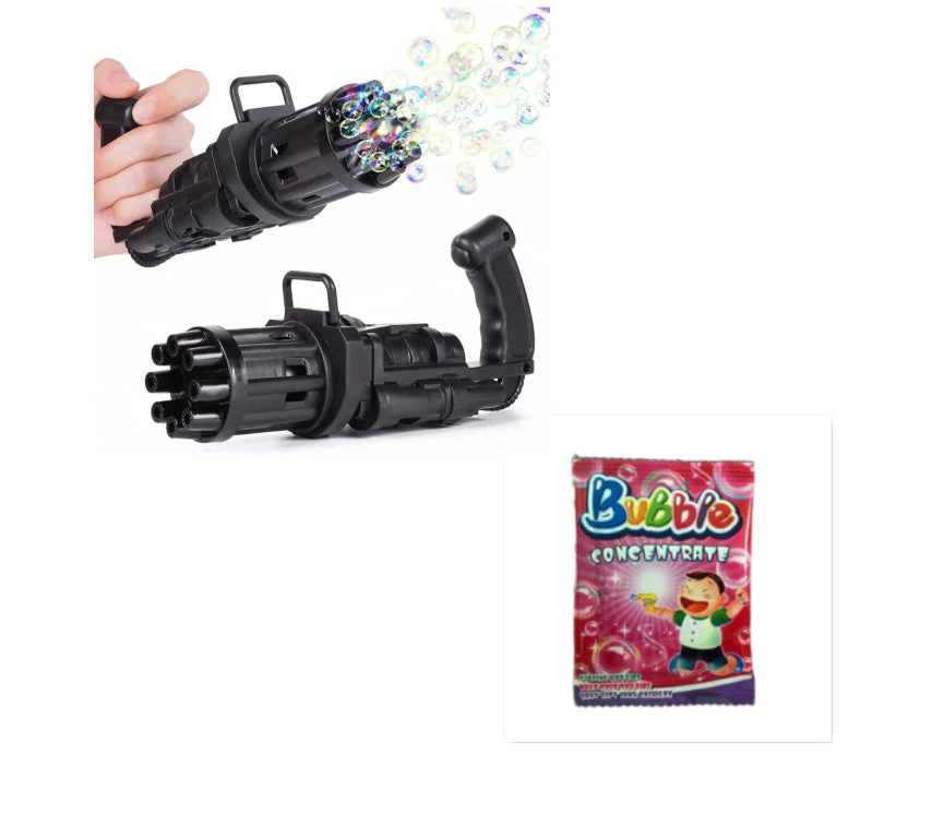 Kids Toy Bath Toys Bubble Gum Machine Toys For Kids Plastic Machine Gun Toy - Image 14