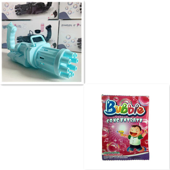 Kids Toy Bath Toys Bubble Gum Machine Toys For Kids Plastic Machine Gun Toy - Image 15