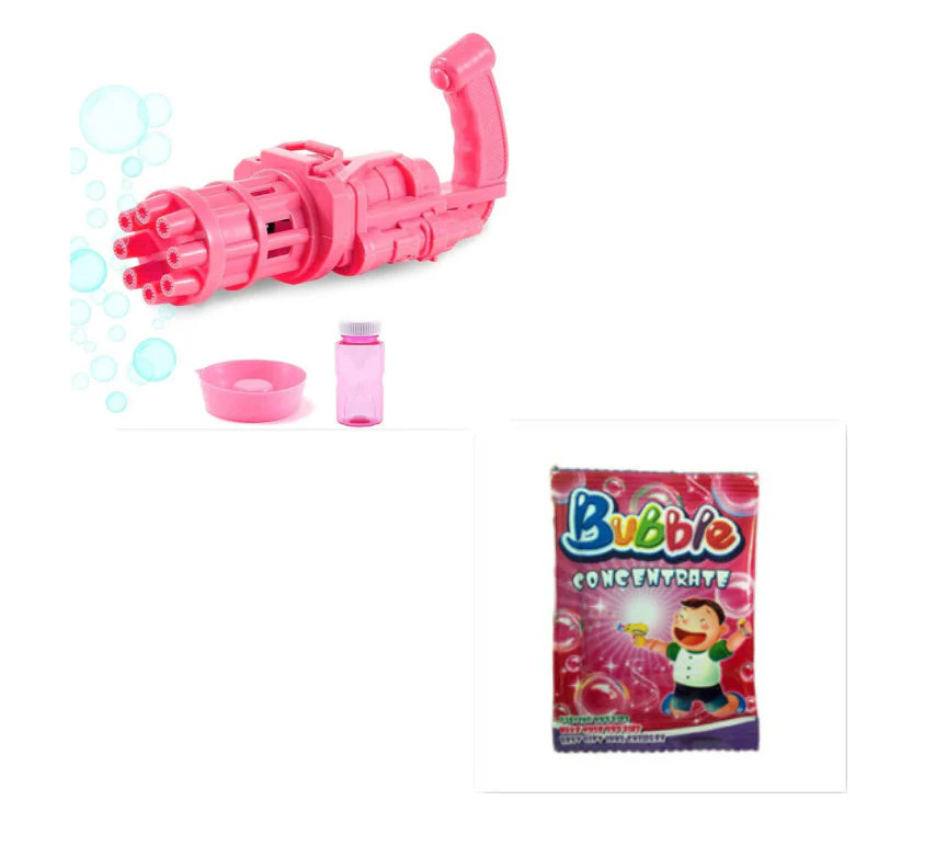 Kids Toy Bath Toys Bubble Gum Machine Toys For Kids Plastic Machine Gun Toy - Image 17