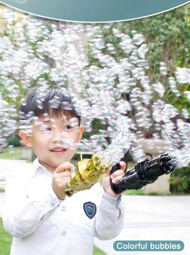 Kids Toy Bath Toys Bubble Gum Machine Toys For Kids Plastic Machine Gun Toy - Image 2
