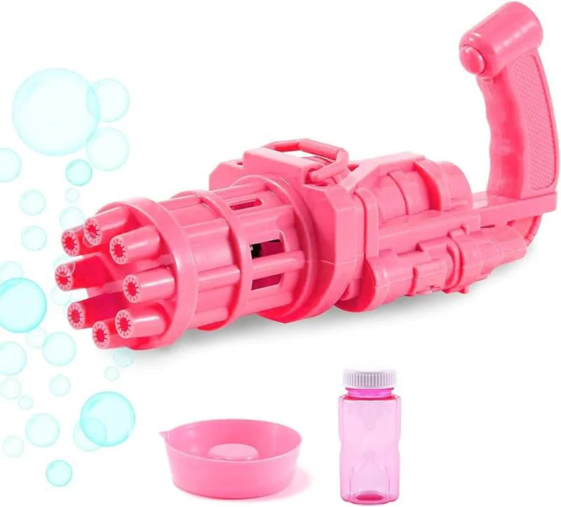 Kids Toy Bath Toys Bubble Gum Machine Toys For Kids Plastic Machine Gun Toy - Image 8