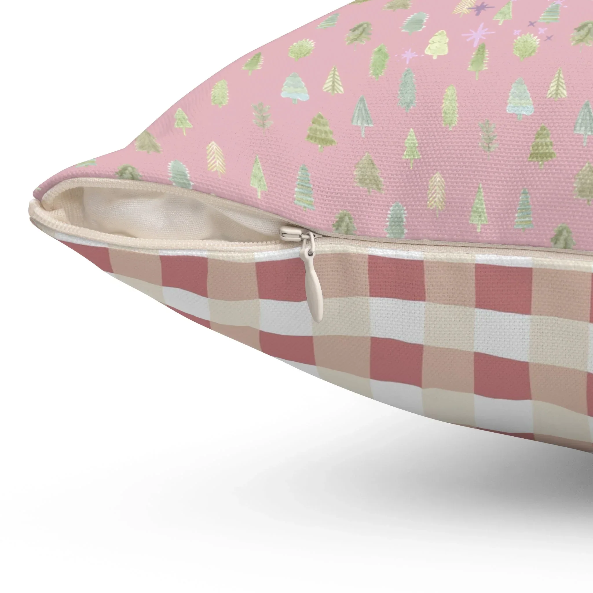 Kitschy Santa Christmas Pillow - Image 3