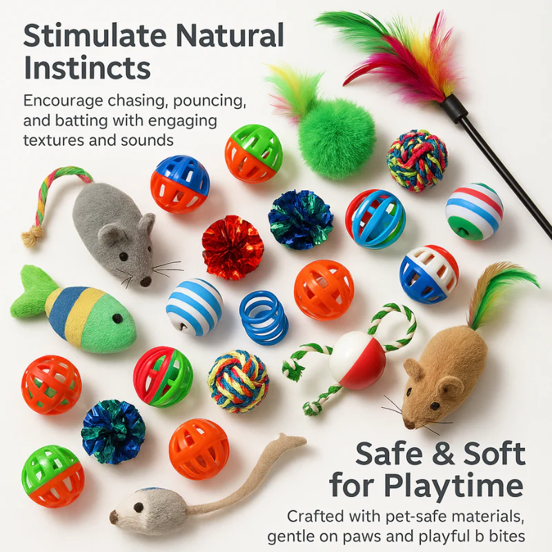 Kitten Toys Variety Pack – Interactive Play Set for Curious Cats - Image 9