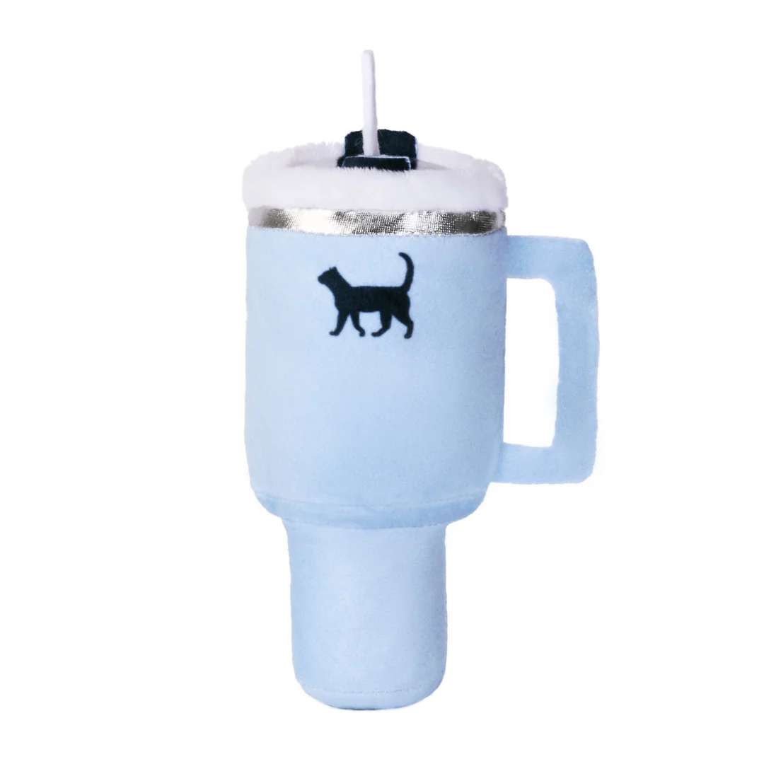 Kitty Cup Cat Tumbler Toy with Catnip & Crinkle Paper- Ideal Cat Birthday Gift - Image 11