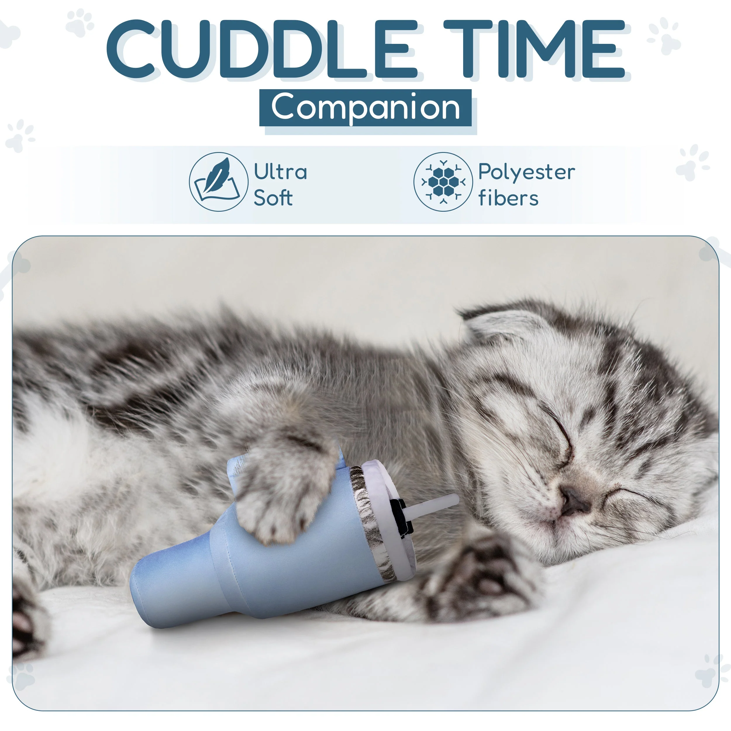 Kitty Cup Cat Tumbler Toy with Catnip & Crinkle Paper- Ideal Cat Birthday Gift - Image 7