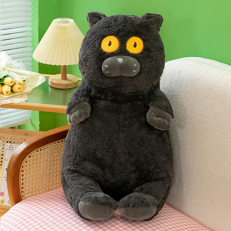 Kitty Doll Interpupil Cat Plush Toy Creative Net Red Throw Pillow - Image 6