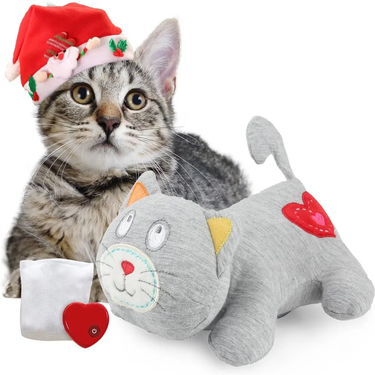 Kitty - Heartbeat 'N' Warm Plush Cat Toy - Image 2