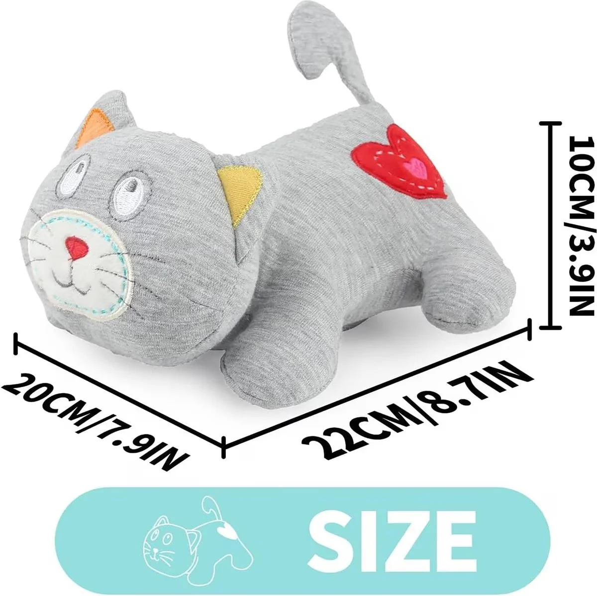 Kitty - Heartbeat 'N' Warm Plush Cat Toy - Image 8