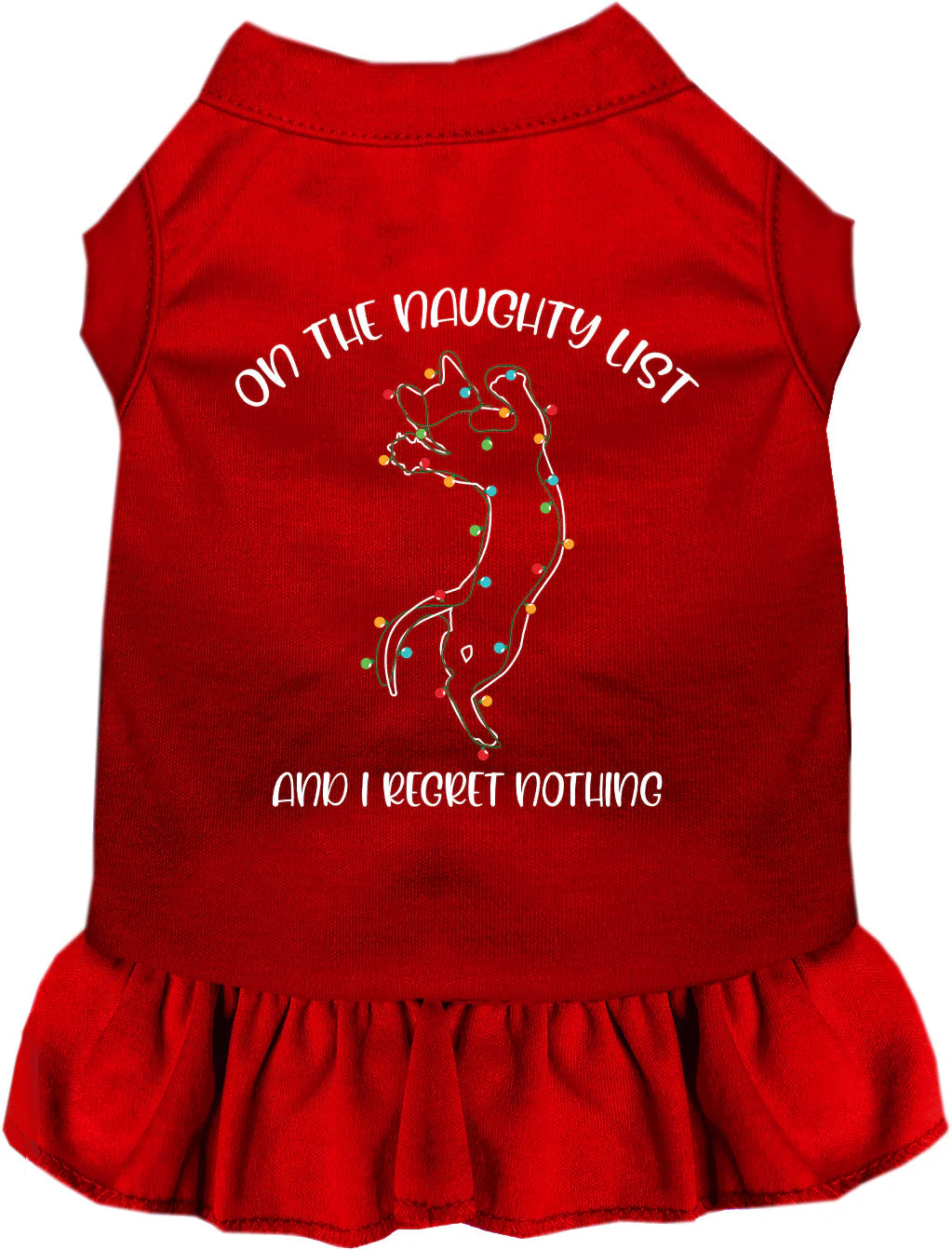 Kitty on the Naughty List Pet Dress - Image 8