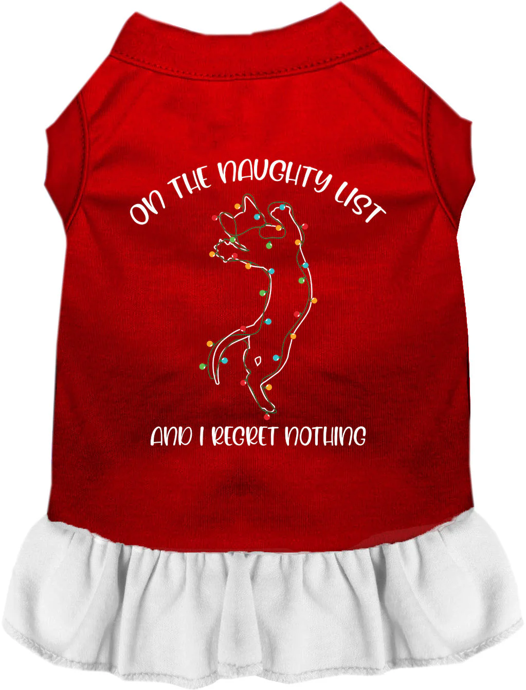 Kitty on the Naughty List Pet Dress - Image 9