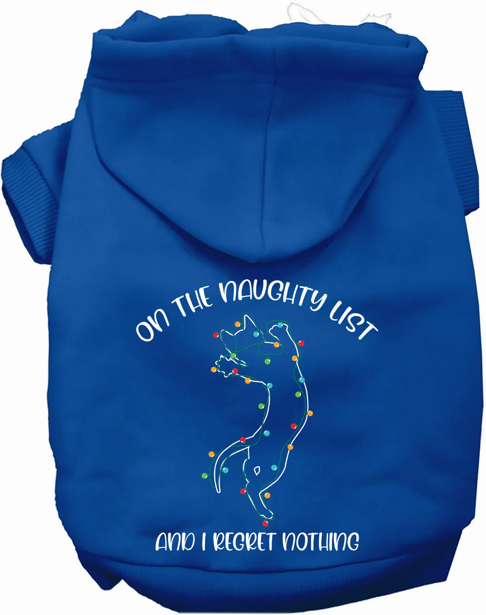 Kitty on the Naughty List Pet Hoodie - Image 5